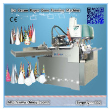Máquina para fabricar cono de papel de helado de copa automática